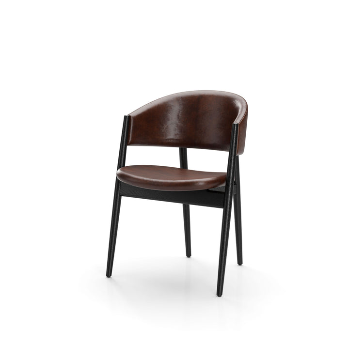 Ougi Dining Chair Half Back