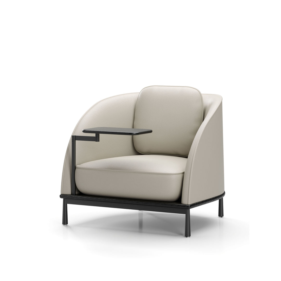 Arc Lounge Chair with Tablet