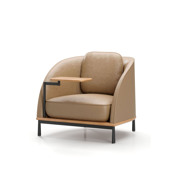 Arc Lounge Chair with Tablet