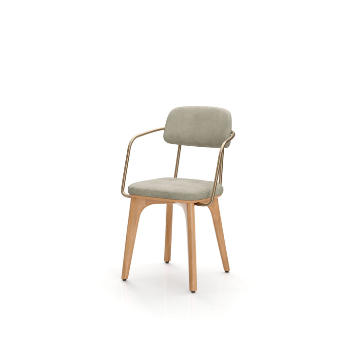 Utility Dining Armchair Upholstered