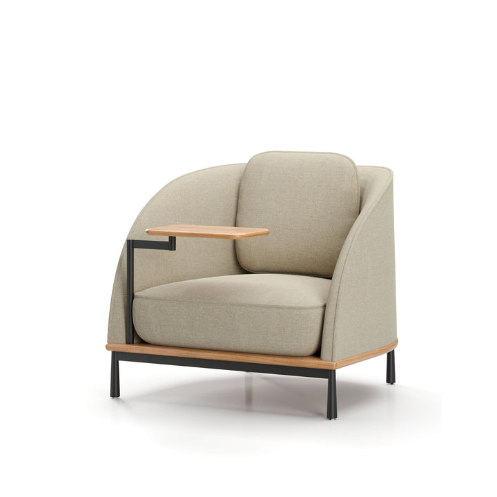 Arc Lounge Chair with Tablet