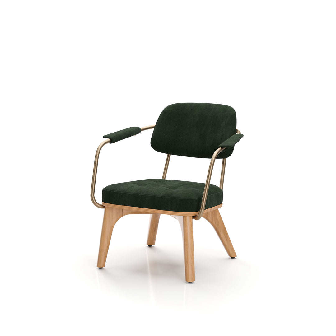 Utility Lounge Chair Half Back