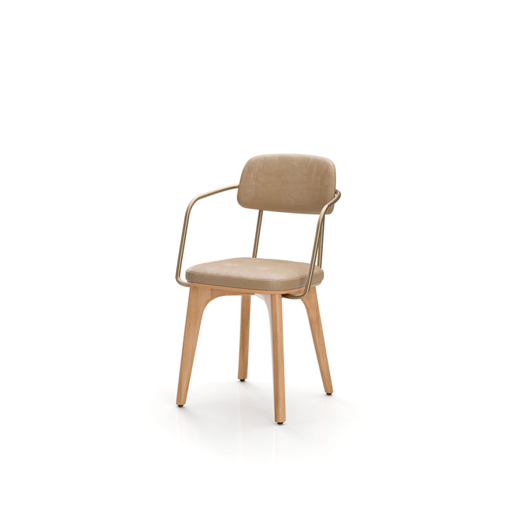 Utility Dining Armchair Upholstered
