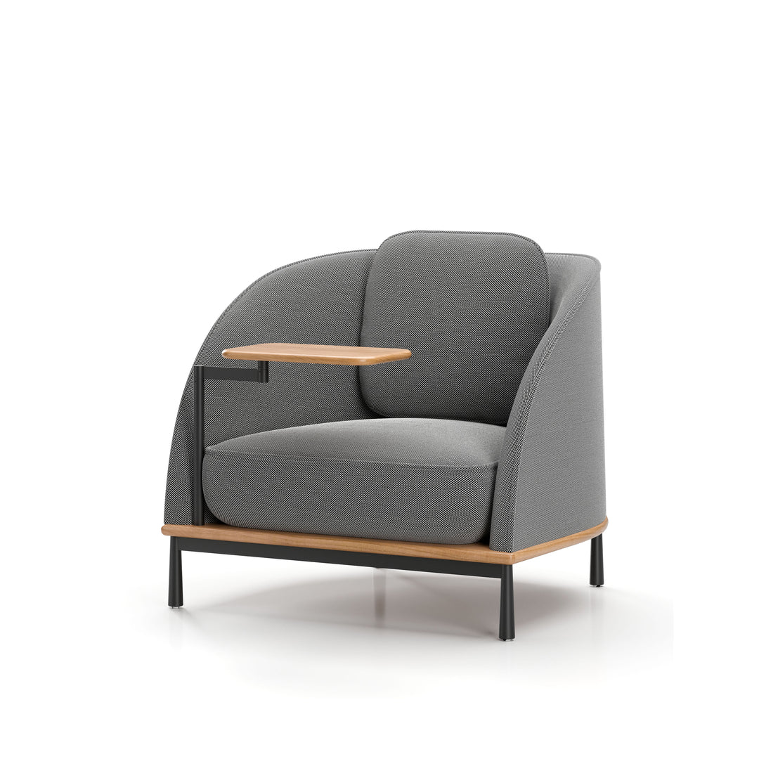 Arc Lounge Chair with Tablet