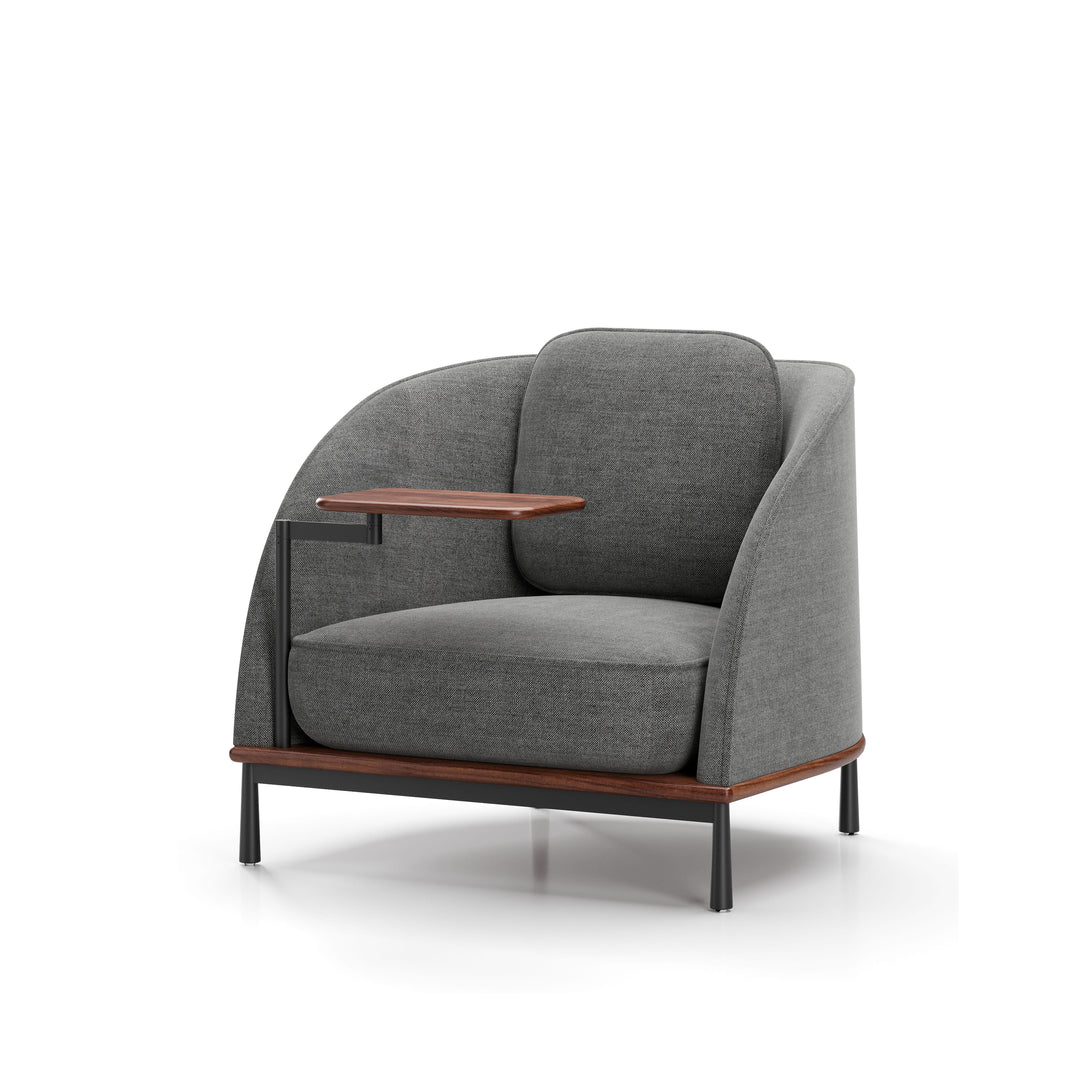 Arc Lounge Chair with Tablet