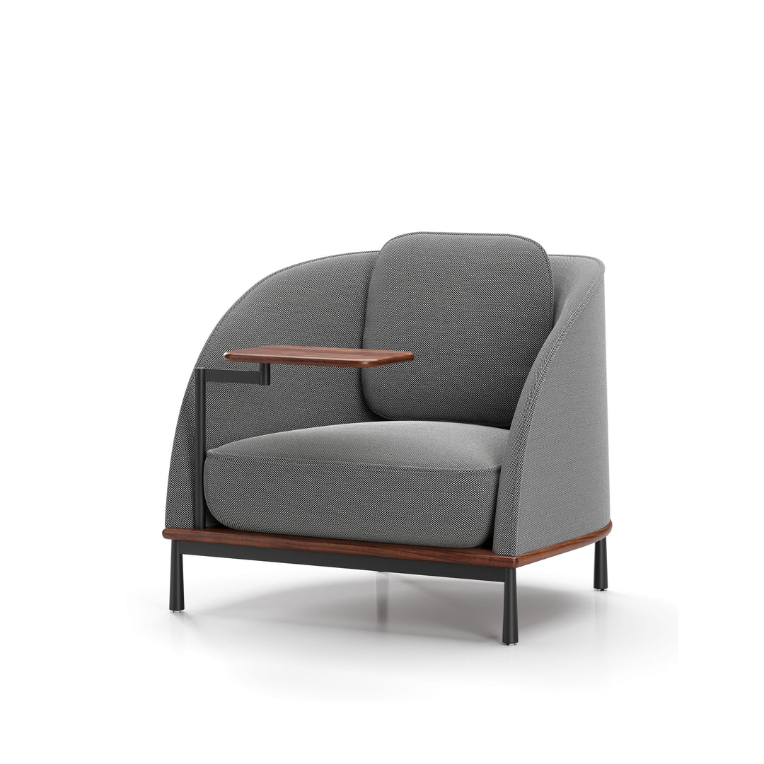 Arc Lounge Chair with Tablet