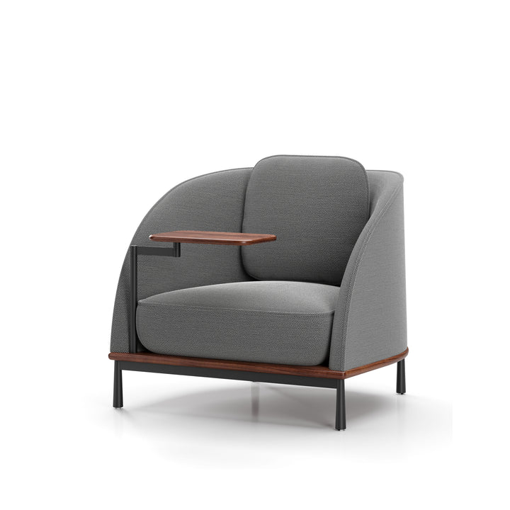 Arc Lounge Chair with Tablet