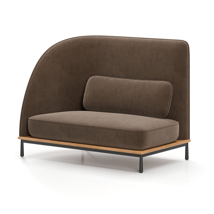 Arc High Back Loveseat Left / Right