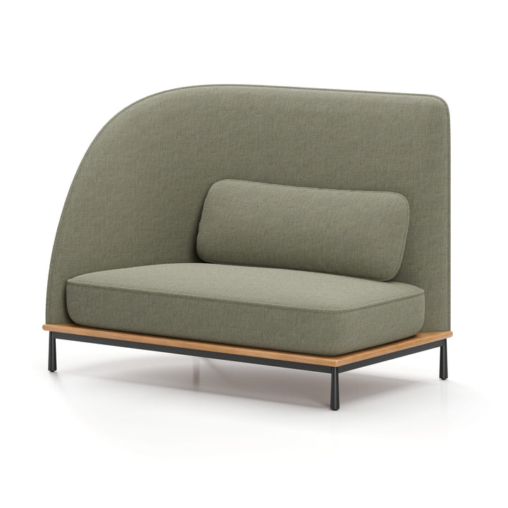 Arc High Back Loveseat Left / Right