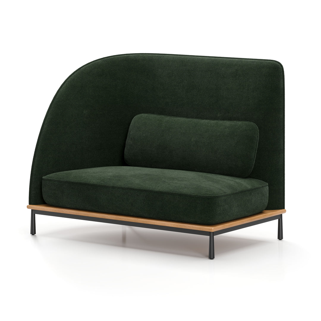 Arc High Back Loveseat Left / Right