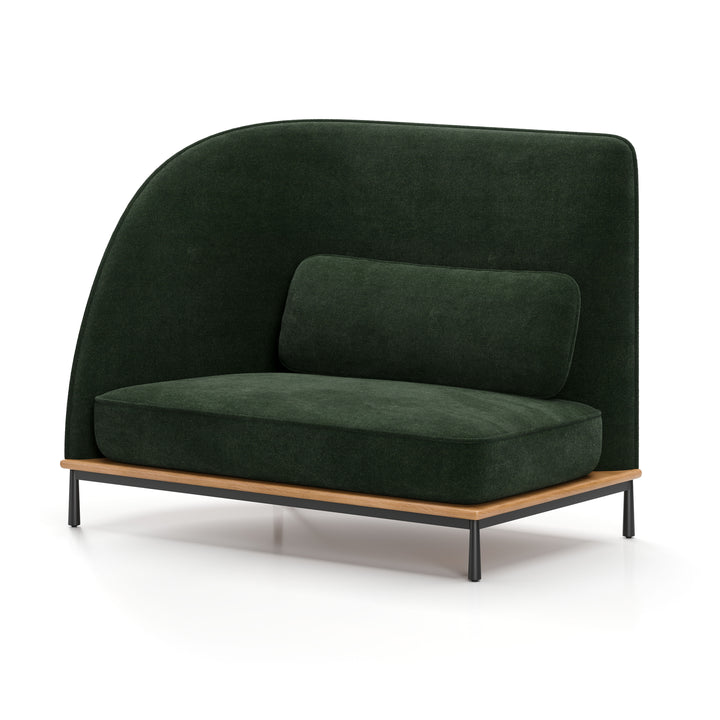 Arc High Back Loveseat Left / Right