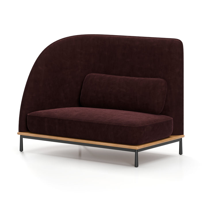 Arc High Back Loveseat Left / Right