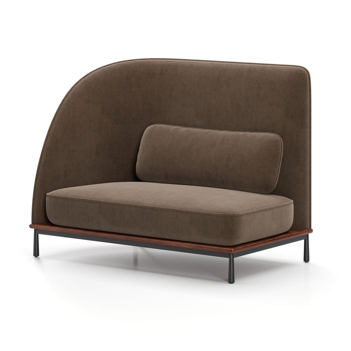 Arc High Back Loveseat Left / Right