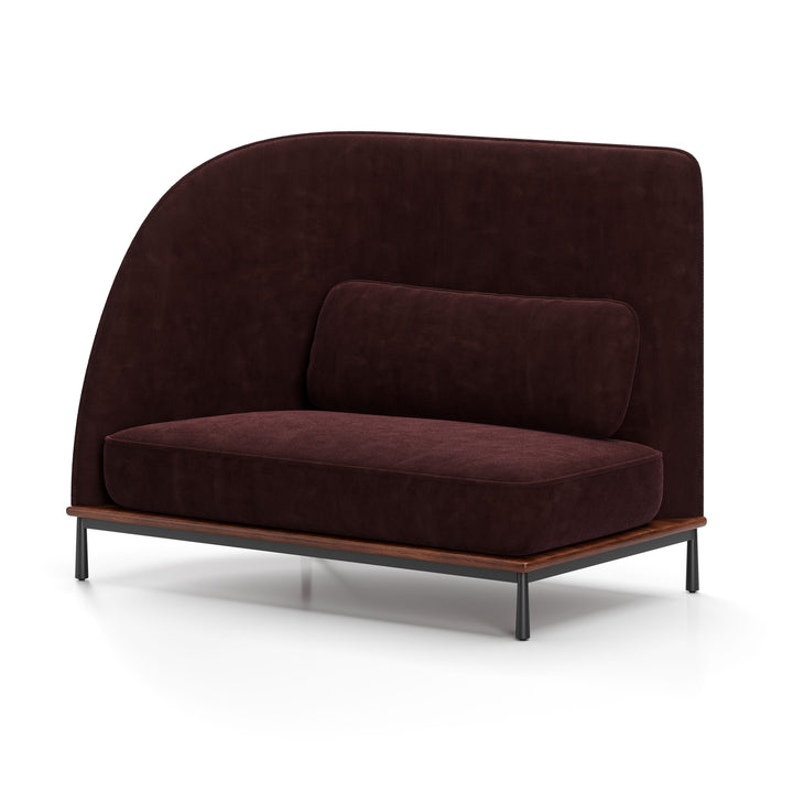Arc High Back Loveseat Left / Right
