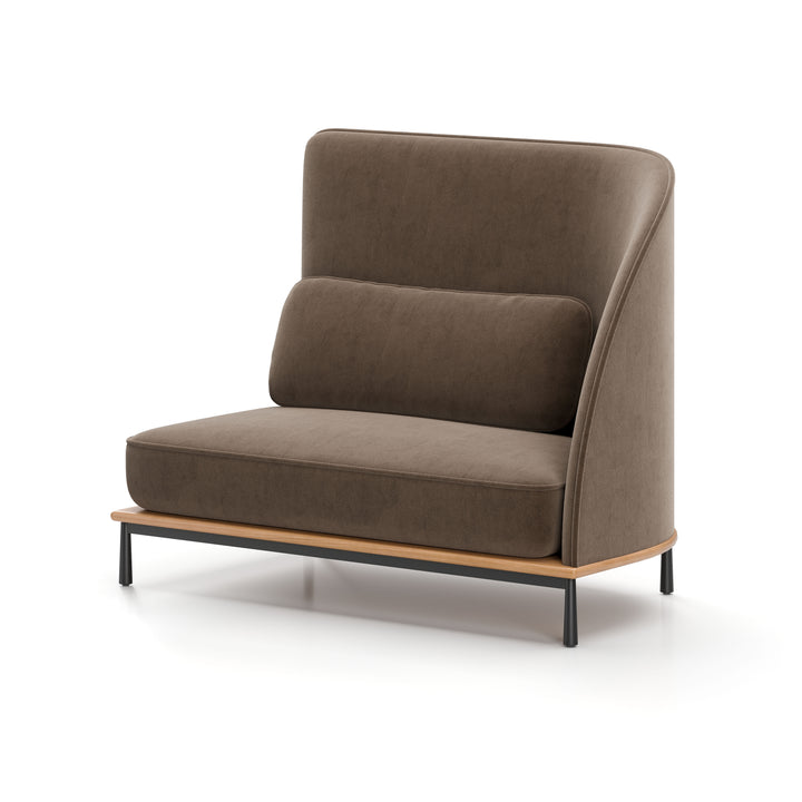 Arc High Back Loveseat Left / Right