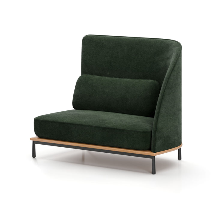 Arc High Back Loveseat Left / Right
