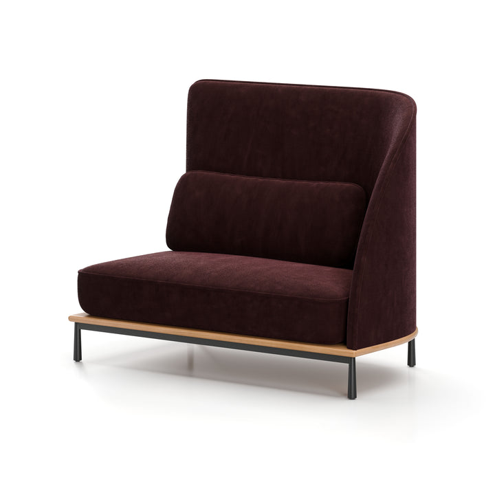 Arc High Back Loveseat Left / Right