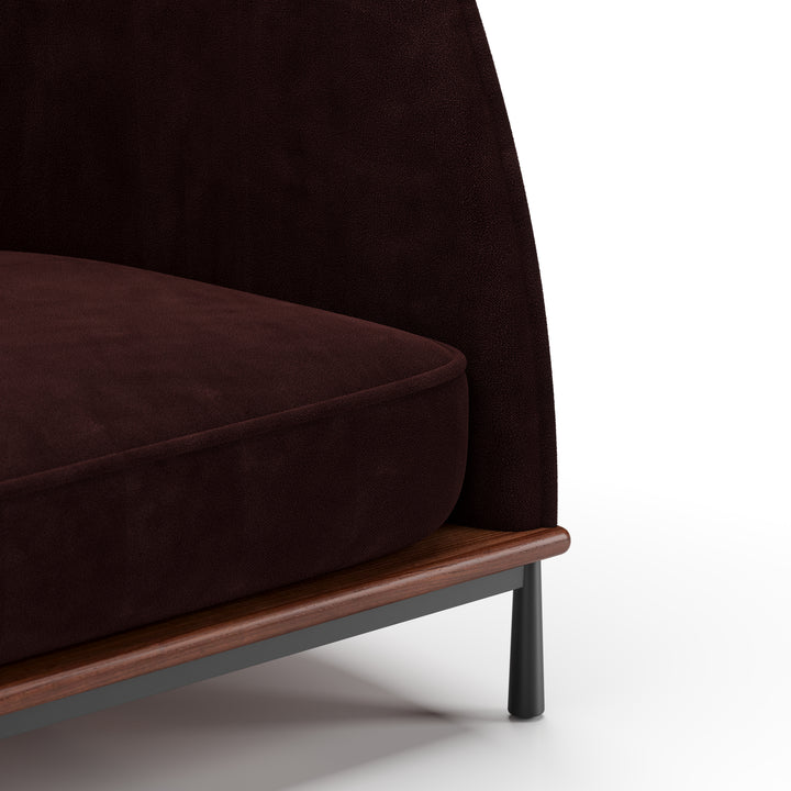Arc High Back Loveseat Left / Right