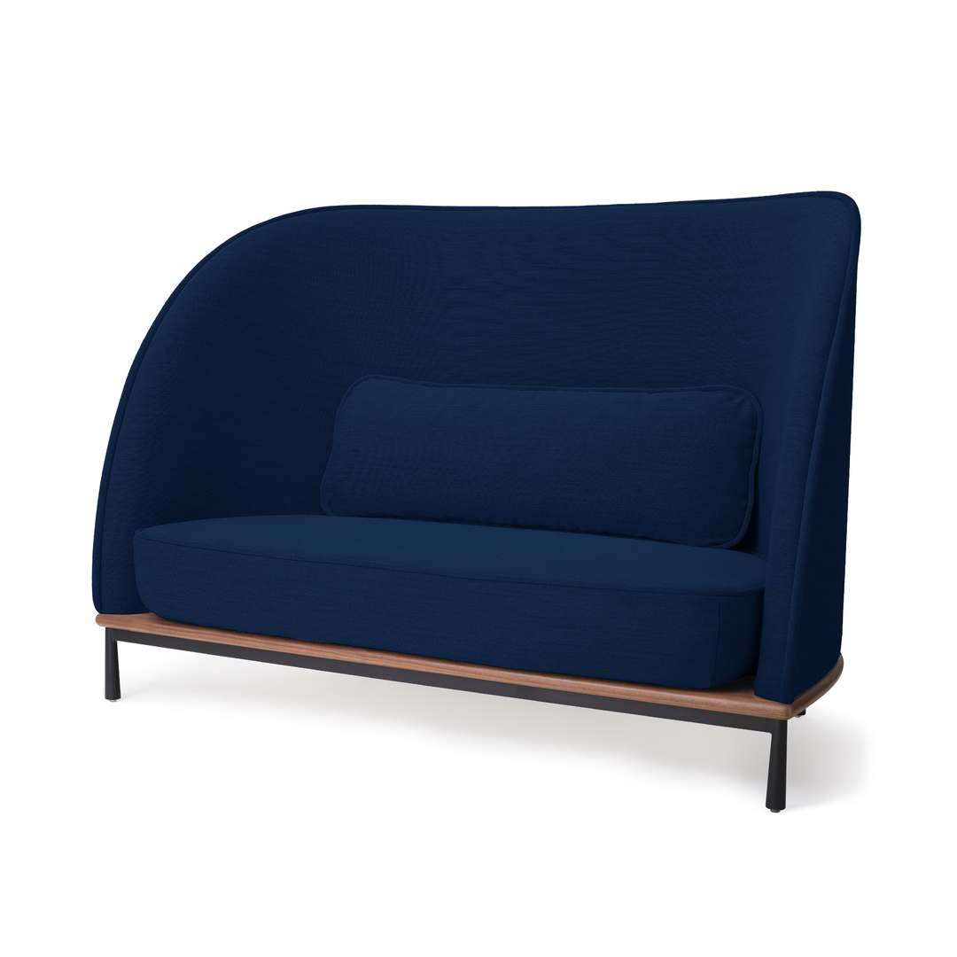 Arc High Back Love Seat