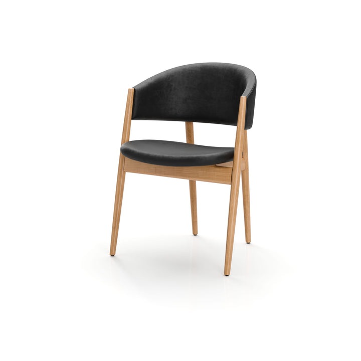 Ougi Dining Chair Half Back