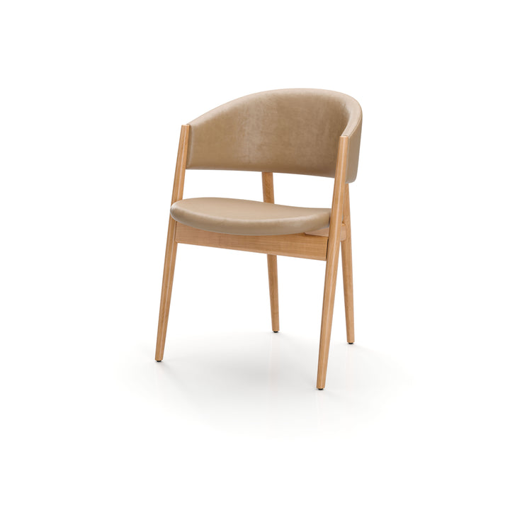 Ougi Dining Chair Half Back