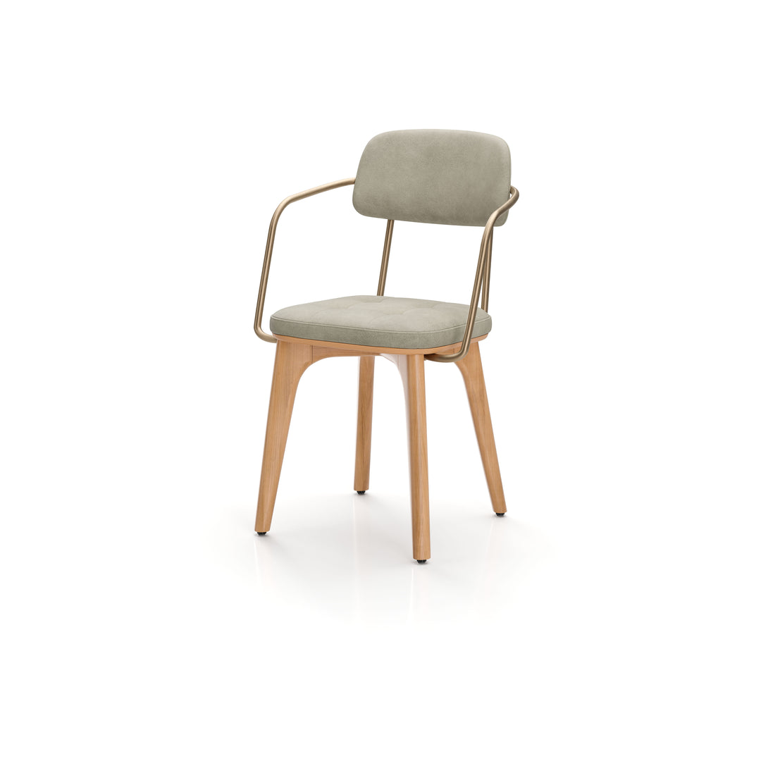 Utility Dining Armchair Upholstered