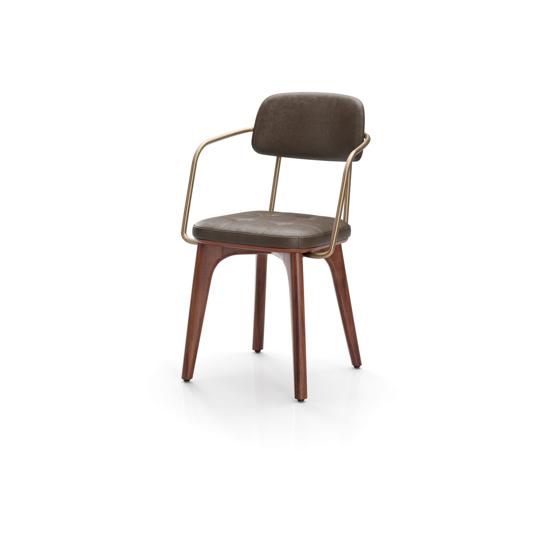 Utility Dining Armchair Upholstered