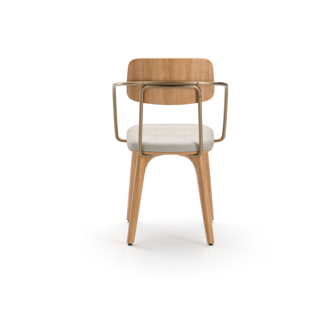 Utility Dining Armchair Wood
