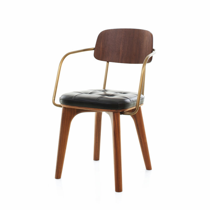 Utility Dining Armchair Wood