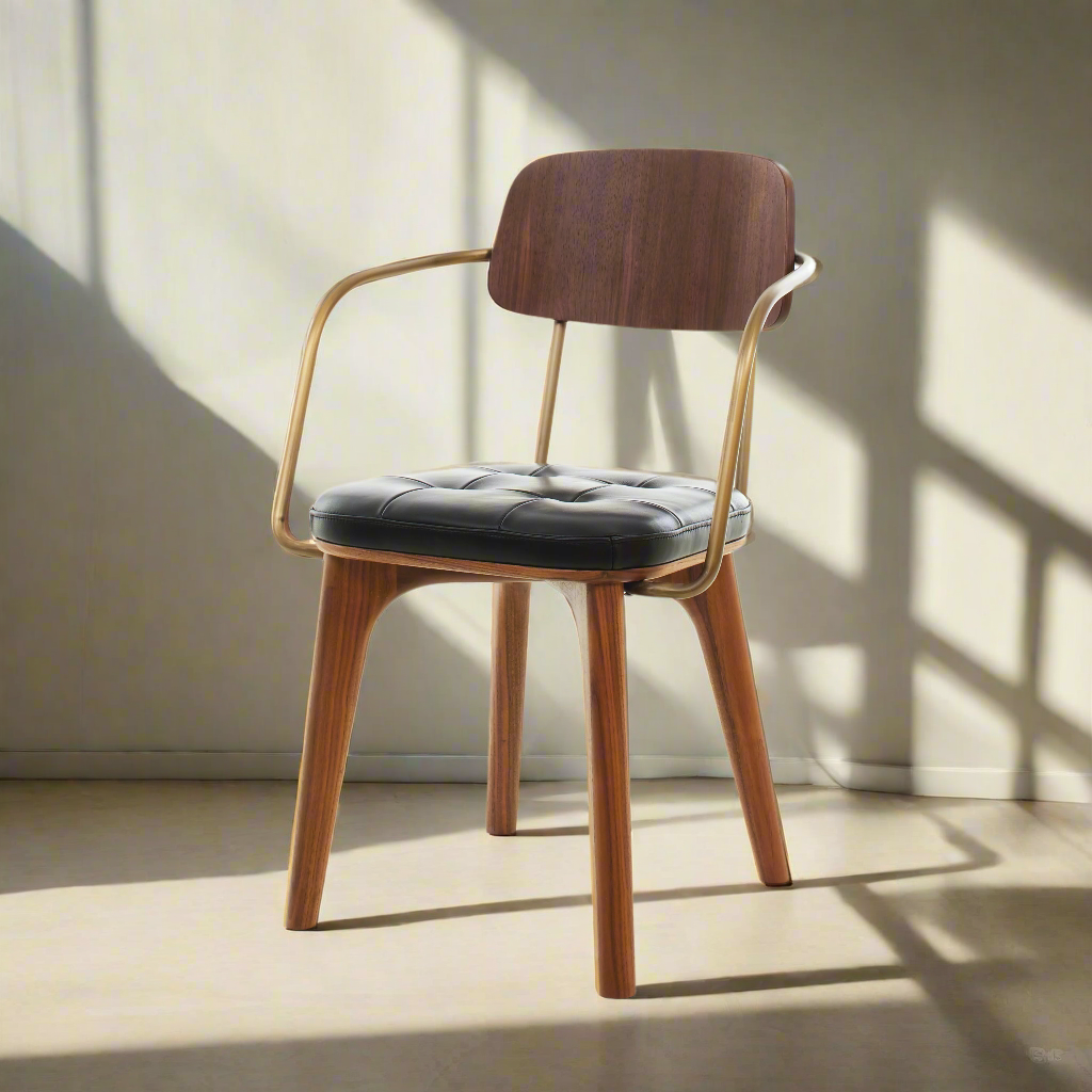 Utility Dining Armchair Wood