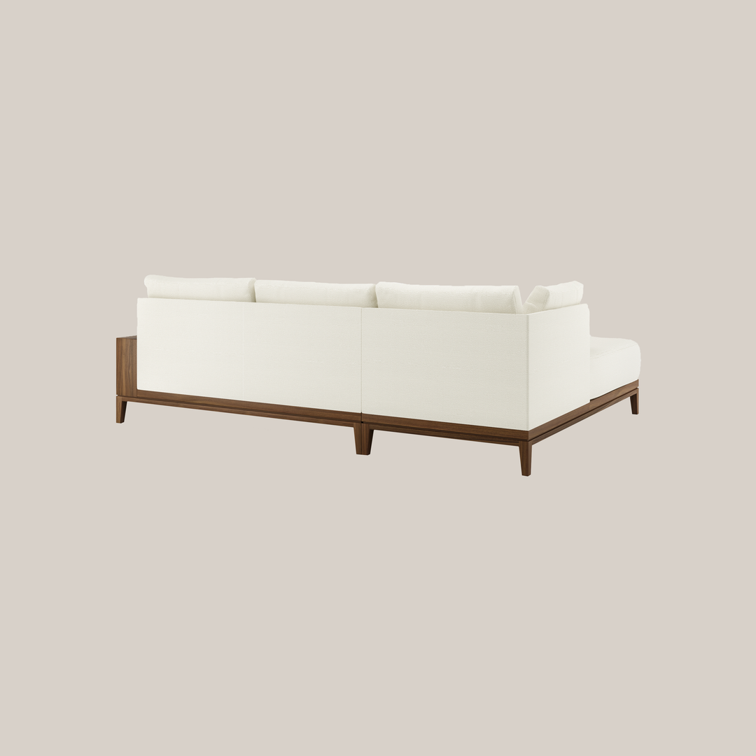 Varick Wooden Sectional Sofa